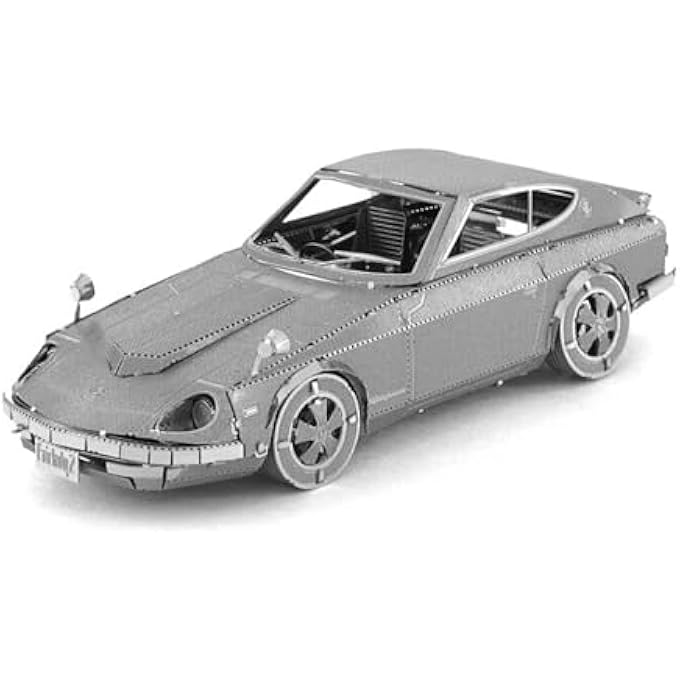 NISSAN FAIRLADY 240Z PUZZLE 3D METAL CAR MODEL CAR MODEL CAR MODEL VEHICLE METAL 3D PUZZLE 3D METAL PUZZLE FOR ADULTS 5.5 X 3.2 X 2.5 CM - Image 1